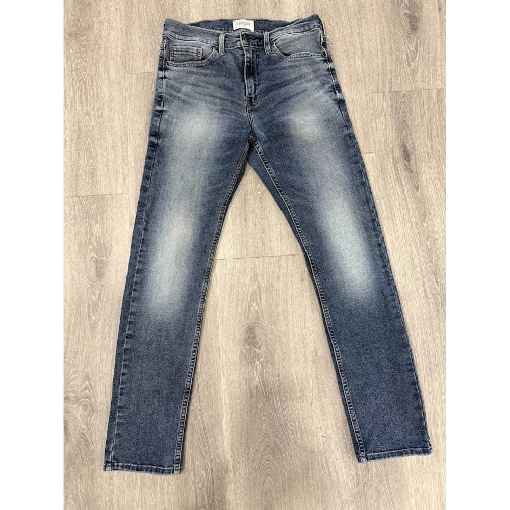 Denizen Levis 208 Jeans Men's 28x29 Regular Taper Fit Blue Denim Casual‎ Comfort